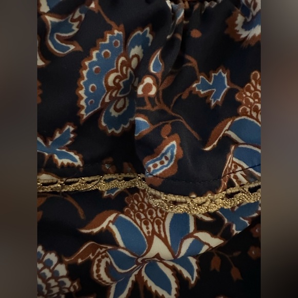 Janie & Jack Paisley Floral Ruffle Swimsuit. - Picture 2 of 5